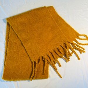 Mustard Yellow Blanket Scarf